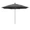 California Umbrella 11' Black Aluminum Market Patio Umbrella, Sunbrella Charcoal 194061333228 - alternate 1